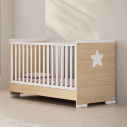 Casababy Βρεφικό Σετ Δωματίου Κρεβάτι Και Σιφονιέρα Primo - Image 3