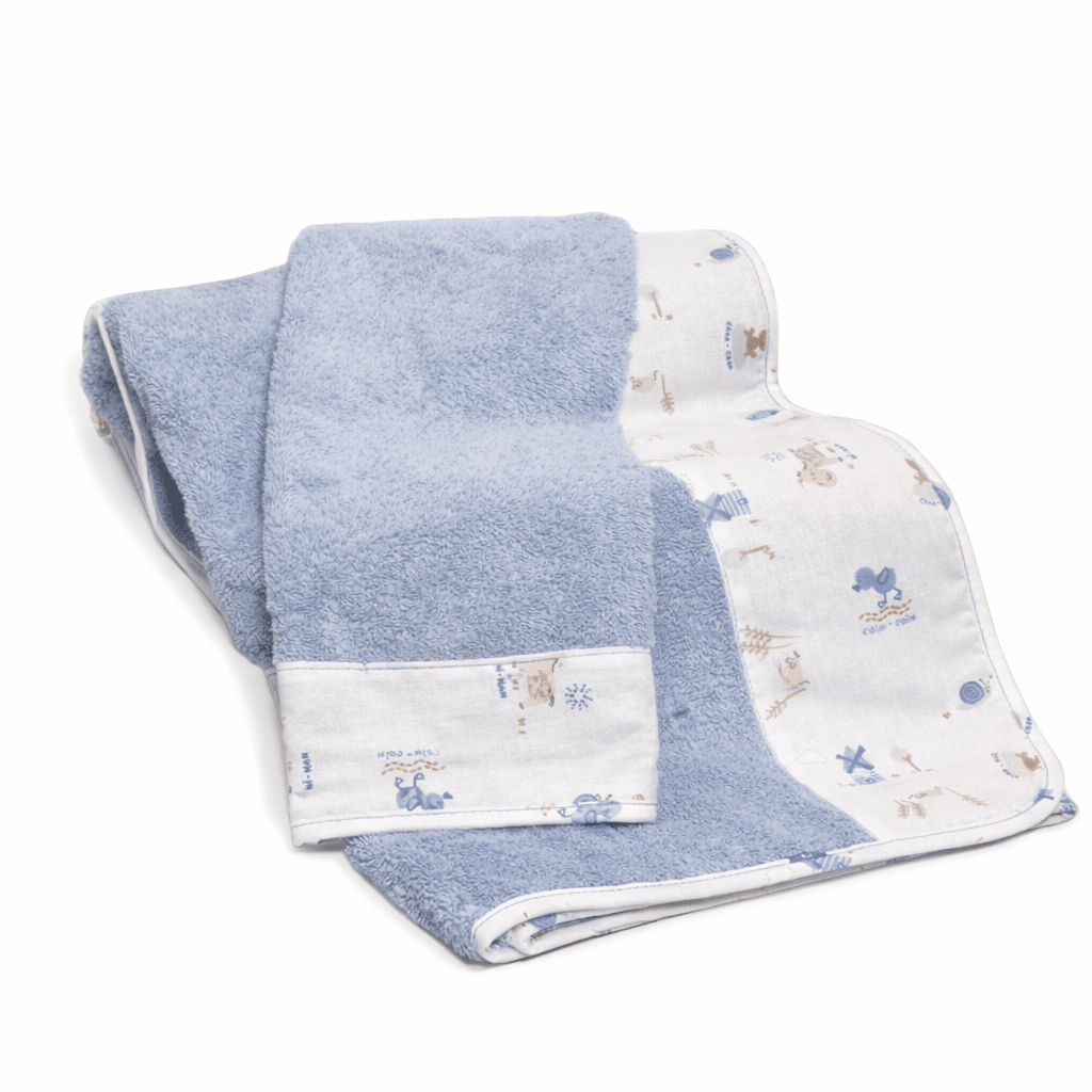 ChatGPT Image 18 Δεκ 2025, 06_03_12 μ.μ. Baby Oliver Σετ πετσέτες 2 τεμ 100% βαμβάκι Des.414 - Image 1
