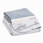 Baby Oliver Σετ πετσέτες 2 τεμ 100% βαμβάκι Des.421