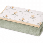 Baby Oliver Κουβέρτα Κούνιας Διπλής Όψης Minky 100×150 Des. 423