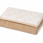 Baby Oliver Κουβέρτα Λίκνου Διπλής Όψης Minky 75×95 Des. 506