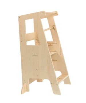 Eli Neli Montessori 3in1 Ξύλινος Πύργος Εκμάθησης 90cm