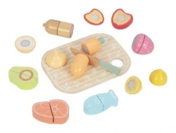 EliNeli Montessori Κουτί παιχνιδιών κοπής φρούτων 3 σε 1 - Image 2