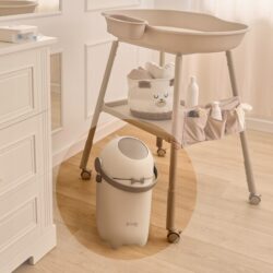 Lionelo Purebin Κάδος για Πάνες Αεροστεγής & Άοσμος White - Image 2