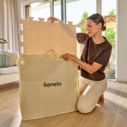 Lionelo Yoka Εκπαιδευτικό Χαλάκι Αφρού – 173×116 cm Μπεζ - Image 6