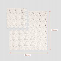 Lionelo Yoka Εκπαιδευτικό Χαλάκι Αφρού – 173×116 cm Μπεζ - Image 9