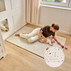 Lionelo Yoka Εκπαιδευτικό Χαλάκι Αφρού – 173×116 cm Μπεζ - Image 4