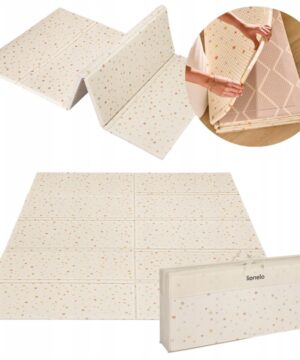 Lionelo Zora Εκπαιδευτικό Χαλάκι Πτυσσόμενο 180Χ201cm Μπεζ