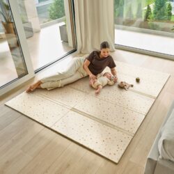 Lionelo Zora Εκπαιδευτικό Χαλάκι Πτυσσόμενο 180Χ201cm Μπεζ - Image 2