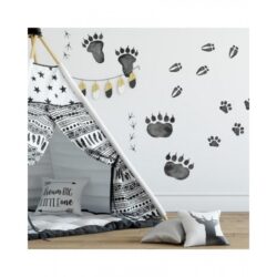 RoomMates Αυτοκόλλητα τοίχου Πατημασιές