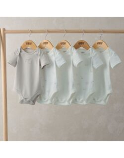 Mamas&Papas Βρεφικό Σετ Εσώρουχα 5 τεμαχίων Μπέζ 0-3 Μηνών - Image 2