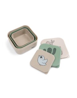 Done by Deer Παιδικό Mπωλ Με Καπάκι Σετ 3 τμχ Lalee Sand mix - Image 2