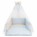 Baby Star Σετ Κρεβατιού Εμπριμέ 3τμχ Girafe  Μπέζ