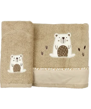 Baby Star Πετσετες Λουτρού & Χεριών Natura