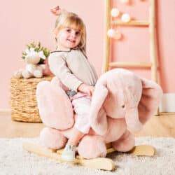 Nattou Fanfan Κουνιστό ελαφαντάκι - ροζ - Image 3