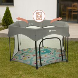 Lionelo Roel Πάρκο 135X135 Gray Multicolour - Image 6