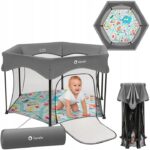 Lionelo Roel Πάρκο 135X135 Gray Multicolour