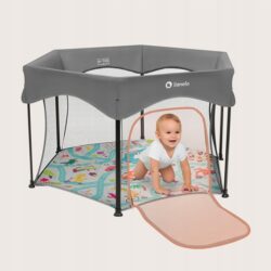 Lionelo Roel Πάρκο 135X135 Gray Multicolour - Image 3