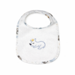 Baby Star Σαλιάρα Μικρή Πετσετέ Με Χρατς Rhino