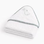 Baby Star Mπουρνούζι Tρίγωνο Larvik Λευκό