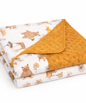 Baby Star Κουβέρτα Minky Forest Frineds Large