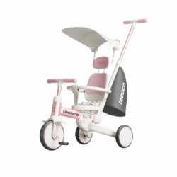 Lecoco Τρίκυκλο Πολυλειτουργικό C-walker S3 max-g Ρόζ