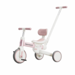 Lecoco Τρίκυκλο Πολυλειτουργικό C-walker S3-w Ρόζ