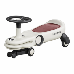 Lecoco Παιδικό Ride-On C-move figg-c Χωρίς Πετάλια Με Φωτιζόμενους Τροχούς Καφέ