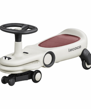 Lecoco Παιδικό Ride-On C-move figg-c Χωρίς Πετάλια Με Φωτιζόμενους Τροχούς Καφέ