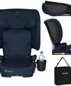 Lionelo Orin i-Size isofix Κάθισμα Αυτοκινήτου 100-150 cm Blue Navy