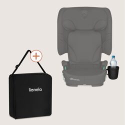 Lionelo Orin i-Size isofix Κάθισμα Αυτοκινήτου 100-150 cm Black Carbon - Image 10