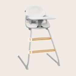 Lionelo Dalia Set Καρεκλάκι φαγητού  Relax 4 σε 1 Gray Stone - Image 11