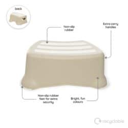 My Carry Potty Παιδικό Βοηθητικό Σκαλοπατάκι Natural Beige - Image 2