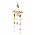 Baby Star Mobile Στρογγυλό Με Λουλούδια