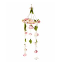 Baby Star Mobile Στρογγυλό Με Λουλούδια