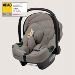 Lionelo Astrid Set Kάθισμα Aυτοκινήτου 40-87cm i-size & βάση isofix Beige Taupe - Image 9