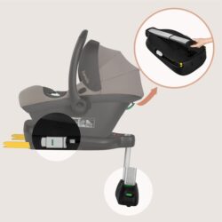 Lionelo Astrid Set Kάθισμα Aυτοκινήτου 40-87cm i-size & βάση isofix Beige Taupe - Image 10