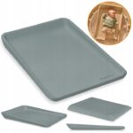 Lionelo Megs Αλλαξιέρα Mαλακή, Αδιάβροχη, αντιολισθητική 50x70cm Gray Dove