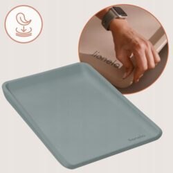 Lionelo Megs Αλλαξιέρα Mαλακή, Αδιάβροχη, αντιολισθητική 50x70cm Gray Dove - Image 5