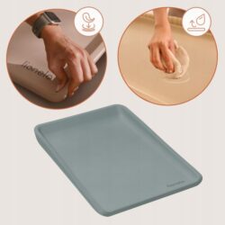 Lionelo Megs Αλλαξιέρα Mαλακή, Αδιάβροχη, αντιολισθητική 50x70cm Gray Dove - Image 7