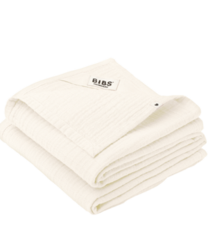 Bibs Μουσελίνα Πανάκια Ivory