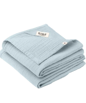 Bibs Μουσελίνα Πανάκια Baby Blue