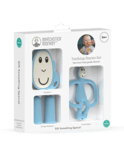 Matchstick Monkey Teething Starter Light Blue - Image 2