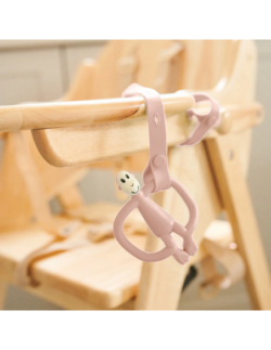 Matchstick Monkey Κορδέλα Πιπίλας Dusty Pink - Image 2