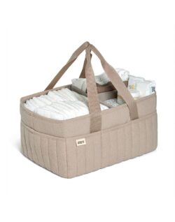 Mamas & Papas Βρεφικό Καλάθι Καλλυντικών Neutral Waffle - Image 2