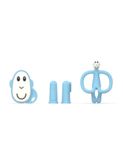 Matchstick Monkey Teething Starter Light Blue