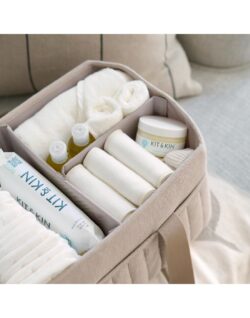 Mamas & Papas Βρεφικό Καλάθι Καλλυντικών Neutral Waffle - Image 3