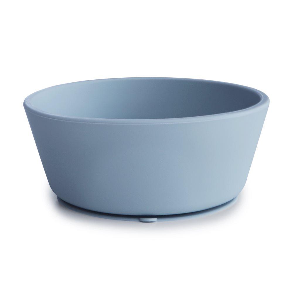 mushie1 (12) Μπωλ Σιλικόνης με Αντιολισθητική Βάση Powder Blue - Mushie - Image 1