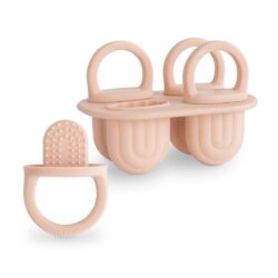 Mushie Φόρμα για Παγωτό Ξυλάκι Σιλικόνης Blush