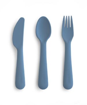 Mushie Μαχαιροπήρουνα Σιλικόνης Twilight Blue